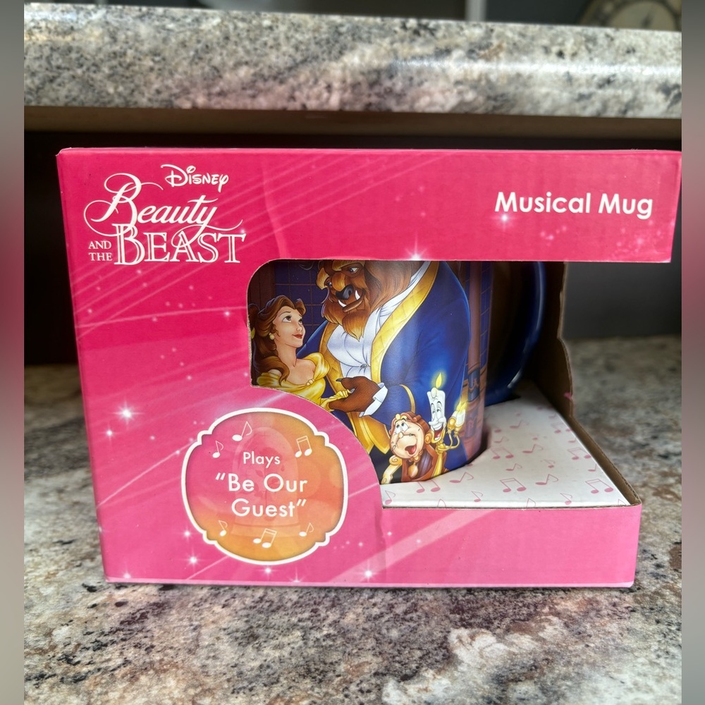 Disney Beauty and the Beast Musical Mug. New in box.